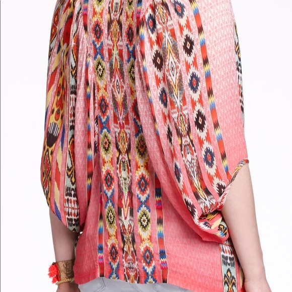 Shivali dolman Anthropologie S new pink - Picture 3 of 6